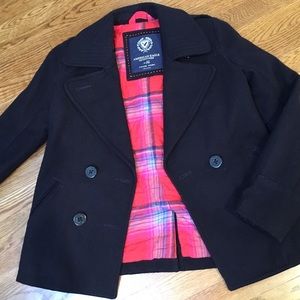 American Eagle wool pea coat